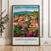 Santa Barbara Poster - California Wall Art
