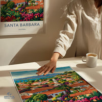 Santa Barbara Poster - California Wall Art