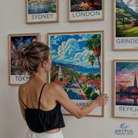 Santa Barbara Poster - California Wall Art