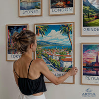 Santa Barbara Poster - California Wall Art