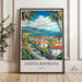 Santa Barbara Poster - California Wall Art