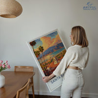 Santa Barbara Poster - California Wall Art