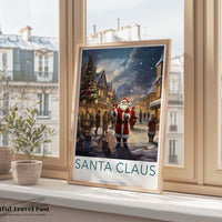 Santa Claus Poster - Indiana Wall Art