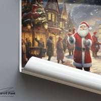 Santa Claus Poster - Indiana Wall Art