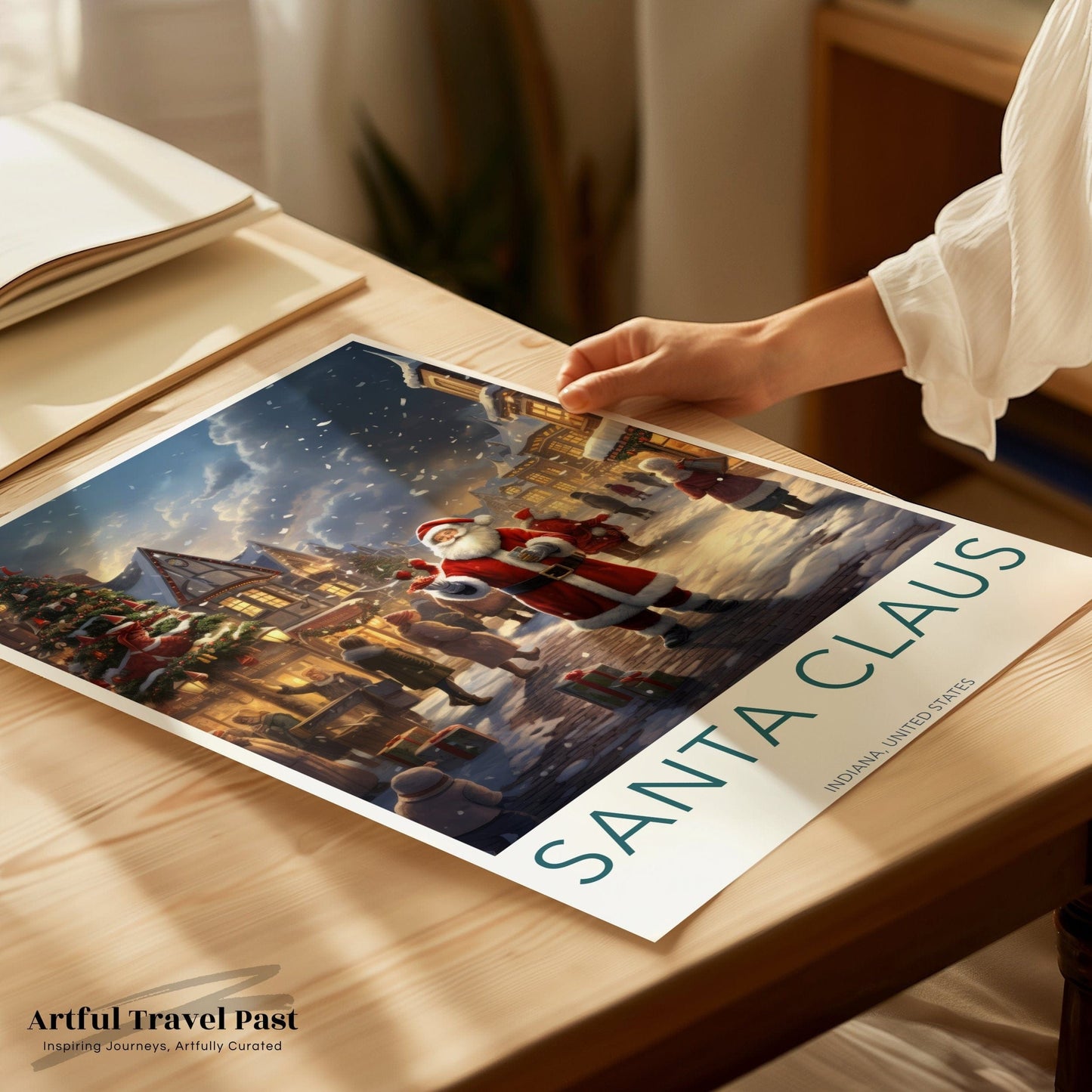 Santa Claus Poster - Indiana Wall Art