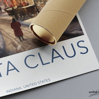 Santa Claus Poster - Indiana Wall Art