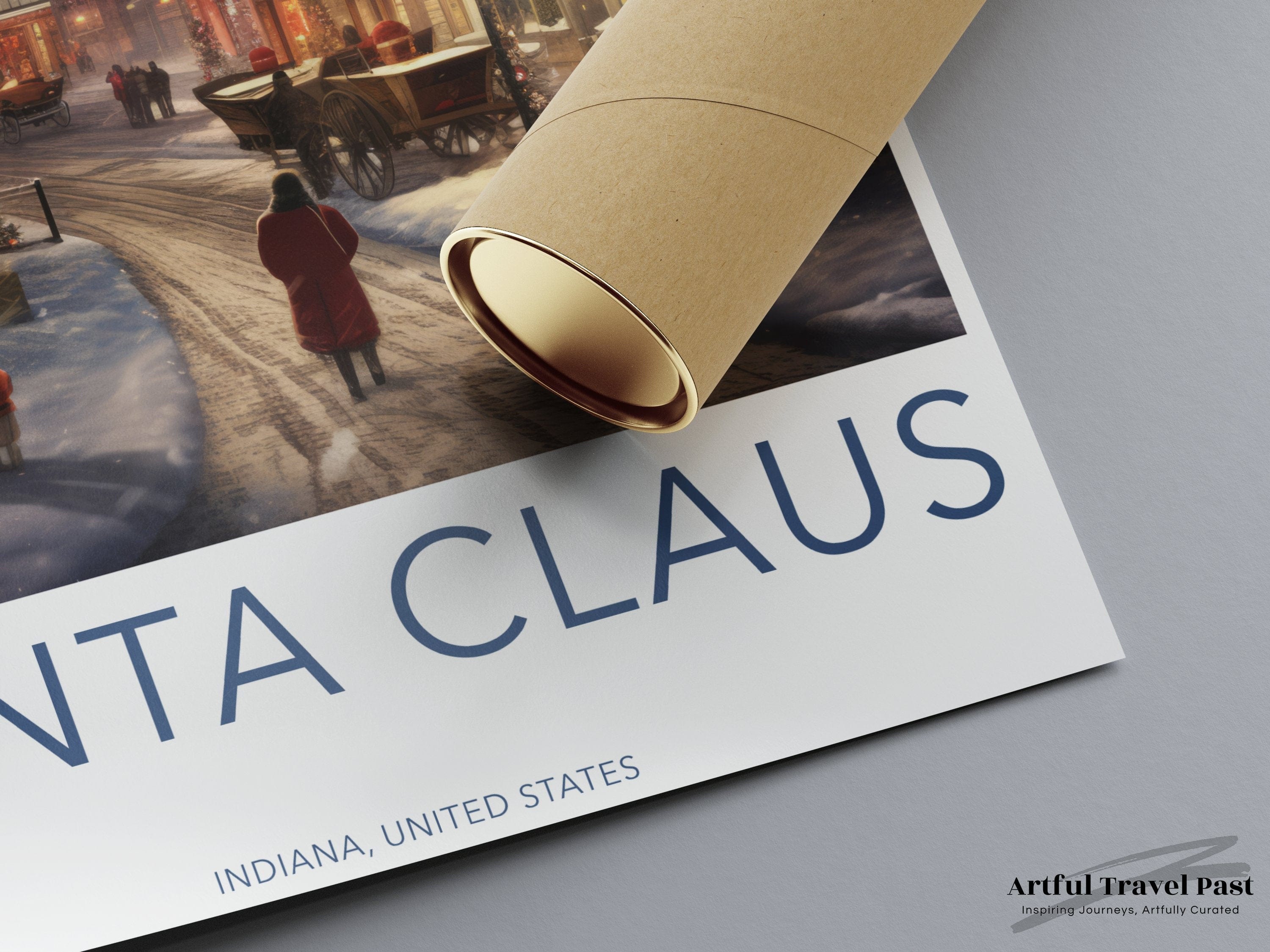 Santa Claus Poster - Indiana Wall Art