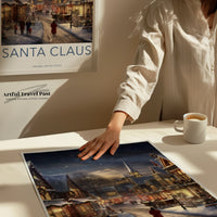 Santa Claus Poster - Indiana Wall Art