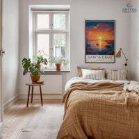 Santa Cruz Poster - Ecuador Wall Art