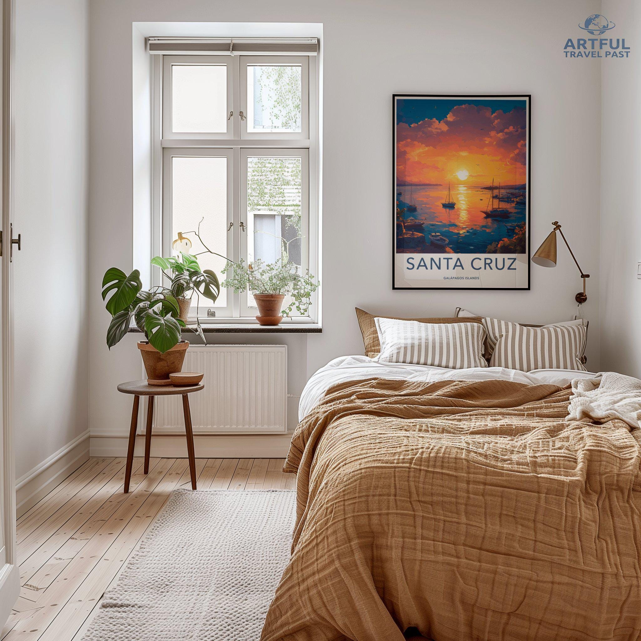 Santa Cruz Poster - Ecuador Wall Art