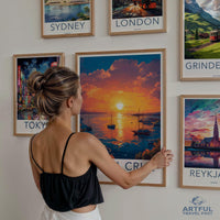 Santa Cruz Poster - Ecuador Wall Art