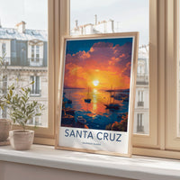 Santa Cruz Poster - Ecuador Wall Art