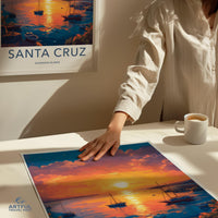 Santa Cruz Poster - Ecuador Wall Art