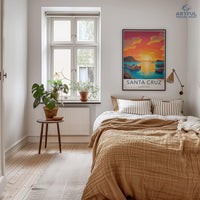 Santa Cruz Poster - Ecuador Wall Art