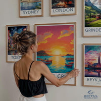 Santa Cruz Poster - Ecuador Wall Art