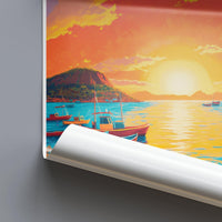Santa Cruz Poster - Ecuador Wall Art