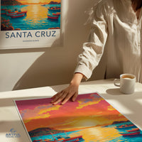 Santa Cruz Poster - Ecuador Wall Art