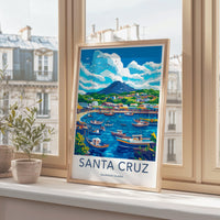 Santa Cruz Poster - Ecuador Wall Art