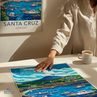 Santa Cruz Poster - Ecuador Wall Art