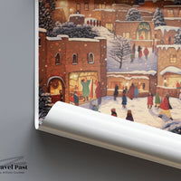 Santa Fe Poster - Mexico Wall Art