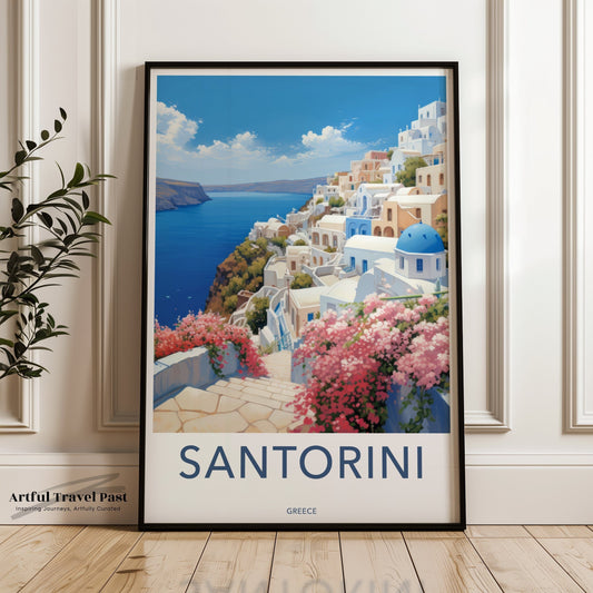 Santorini Poster - Greece Wall Art