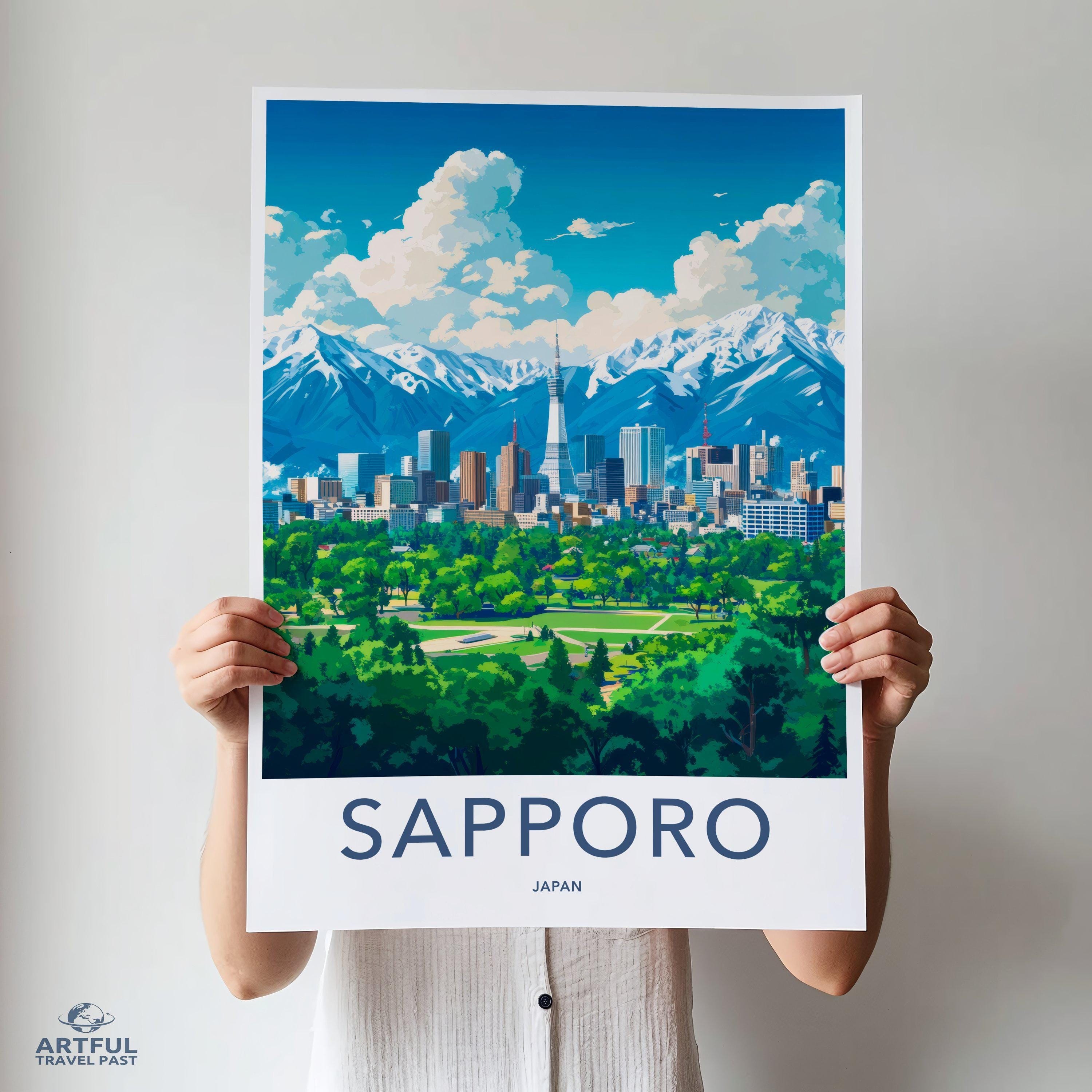Sapporo Poster - Japan Wall Art
