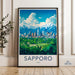 Sapporo Poster - Japan Wall Art