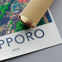 Sapporo Poster - Japan Wall Art