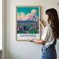 Sapporo Poster - Japan Wall Art