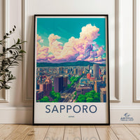 Sapporo Poster - Japan Wall Art