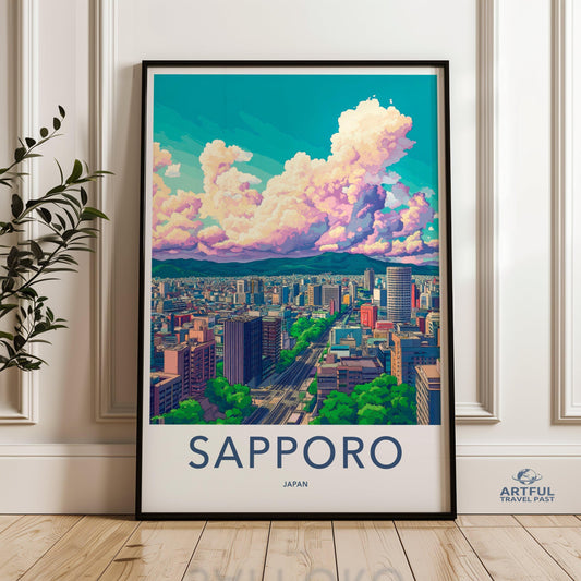 Sapporo Poster - Japan Wall Art