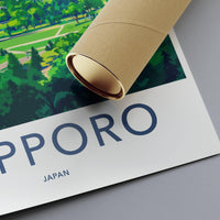 Sapporo Poster | Japan Wall Art | Asia Decor