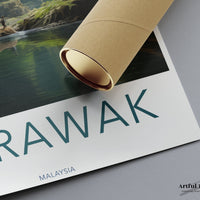 Sarawak Poster - Malaysia Wall Art