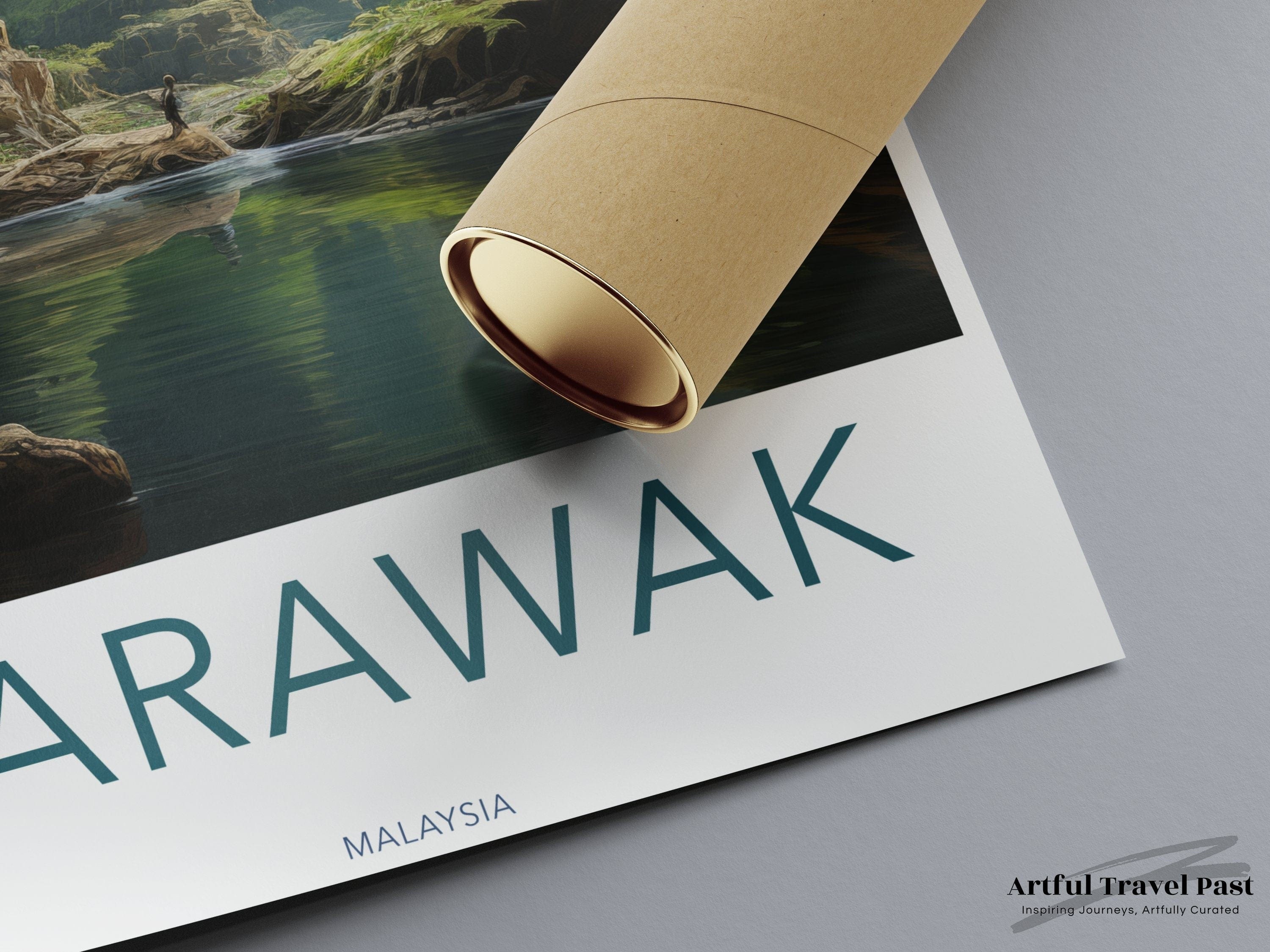 Sarawak Poster - Malaysia Wall Art