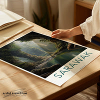 Sarawak Poster - Malaysia Wall Art