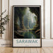 Sarawak Poster - Malaysia Wall Art