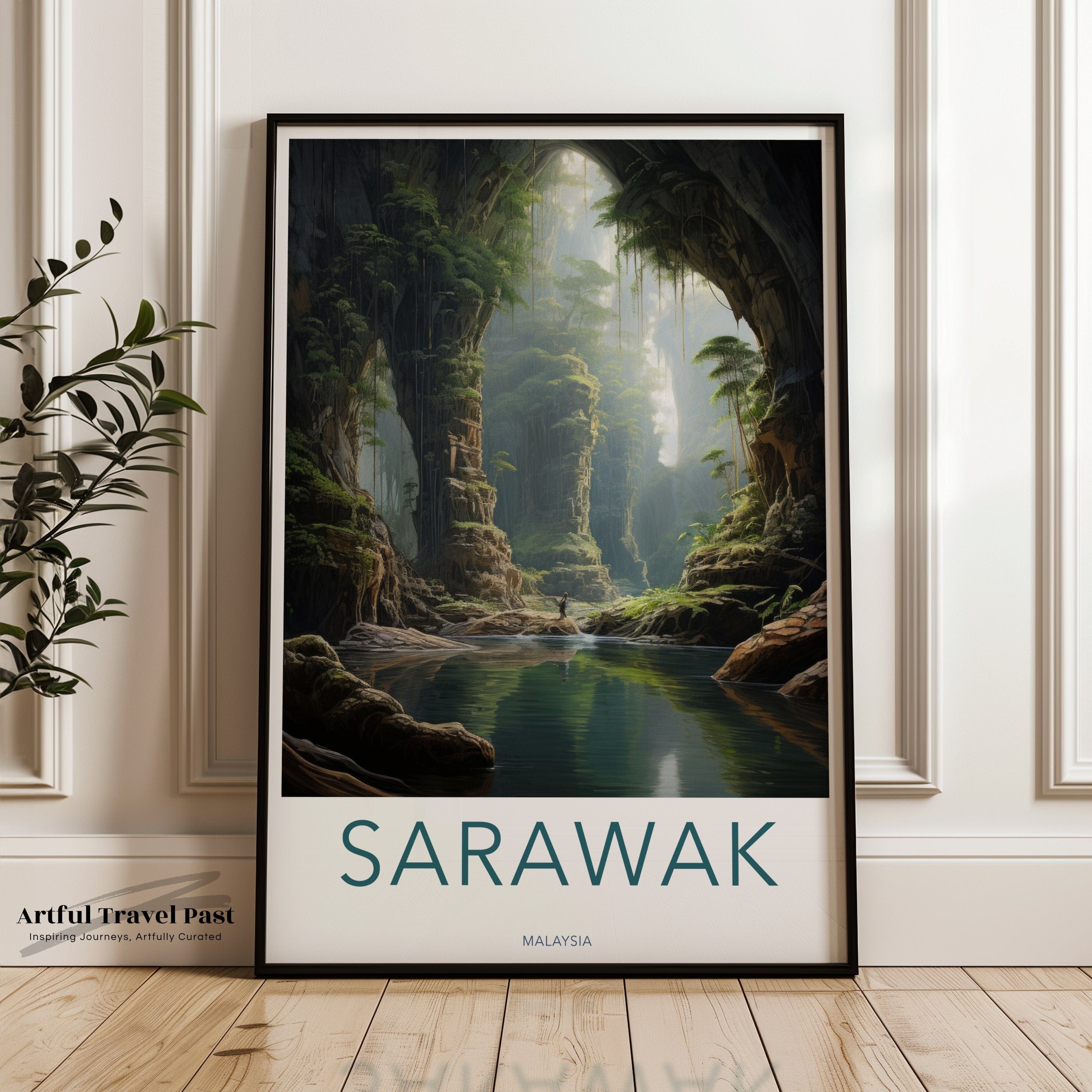 Sarawak Poster - Malaysia Wall Art