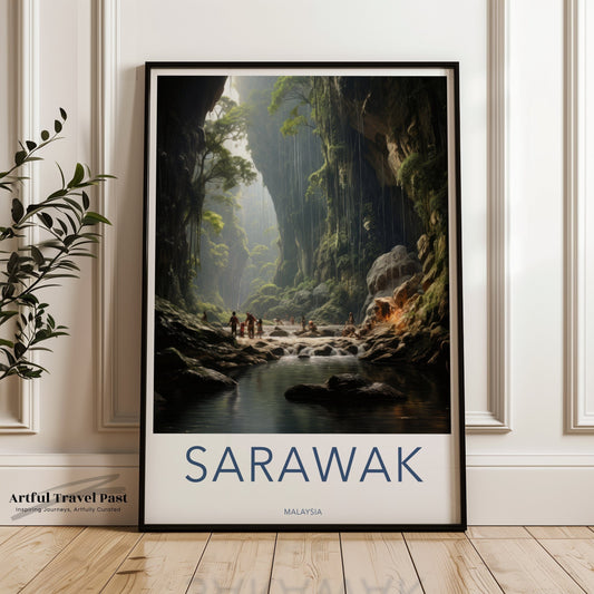 Sarawak Poster - Malaysia Wall Art