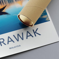 Sarawak Poster - Malaysia Wall Art