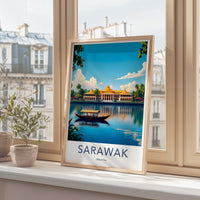 Sarawak Poster - Malaysia Wall Art