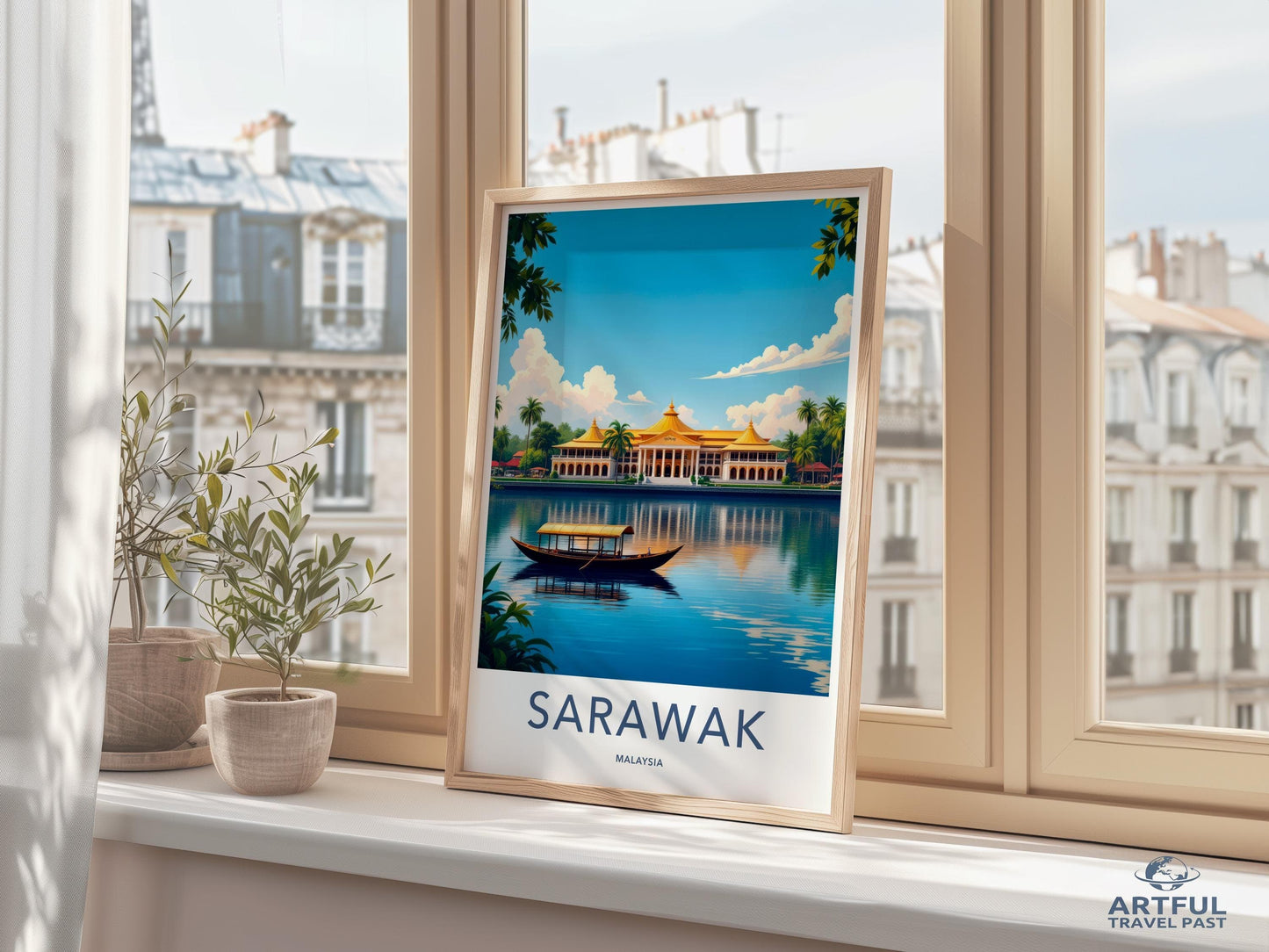 Sarawak Poster - Malaysia Wall Art