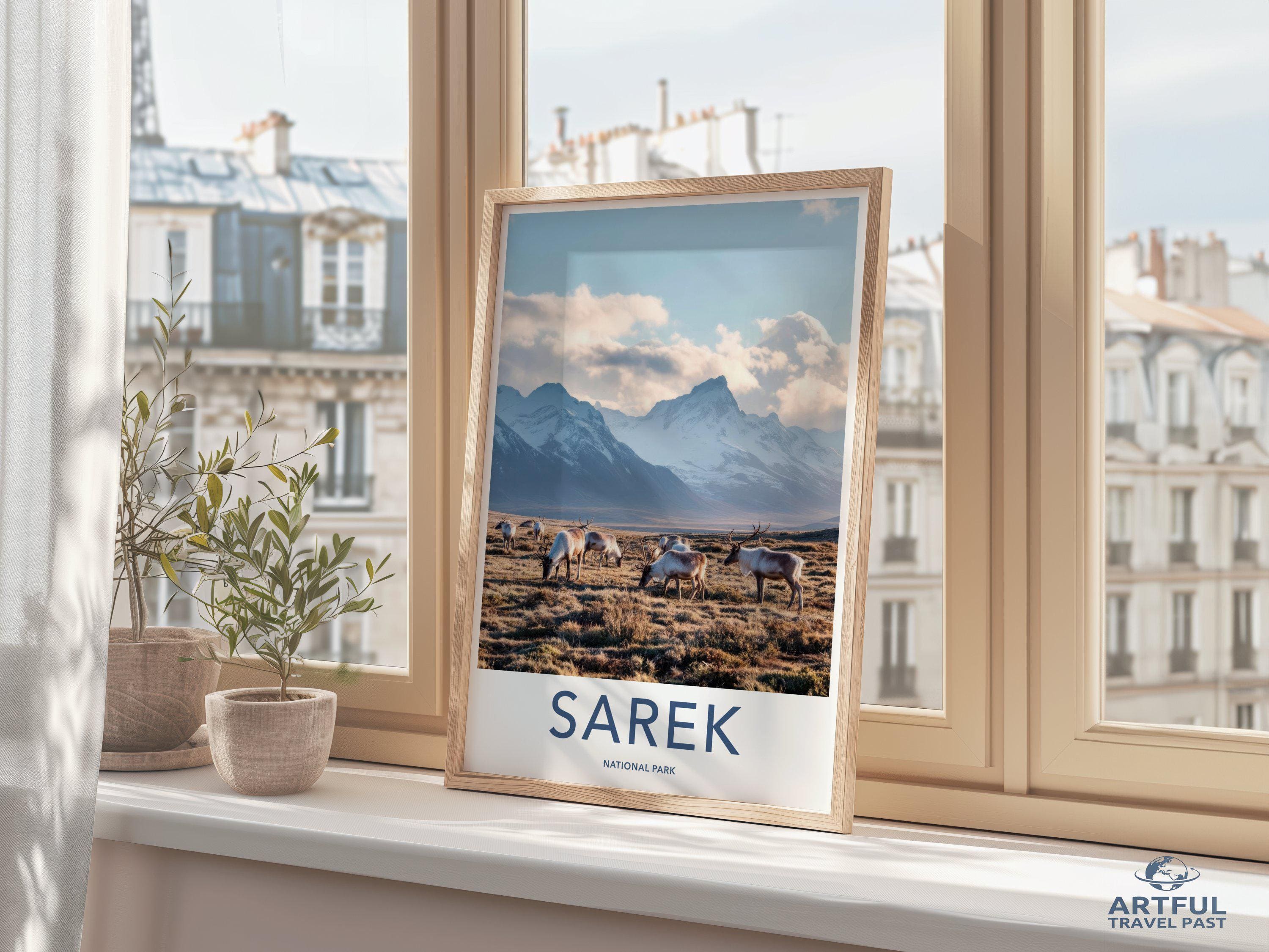 Sarek National Park Poster