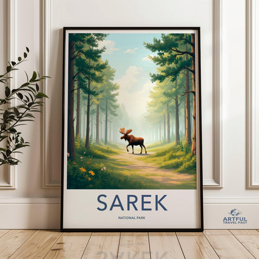 Sarek National Park Poster