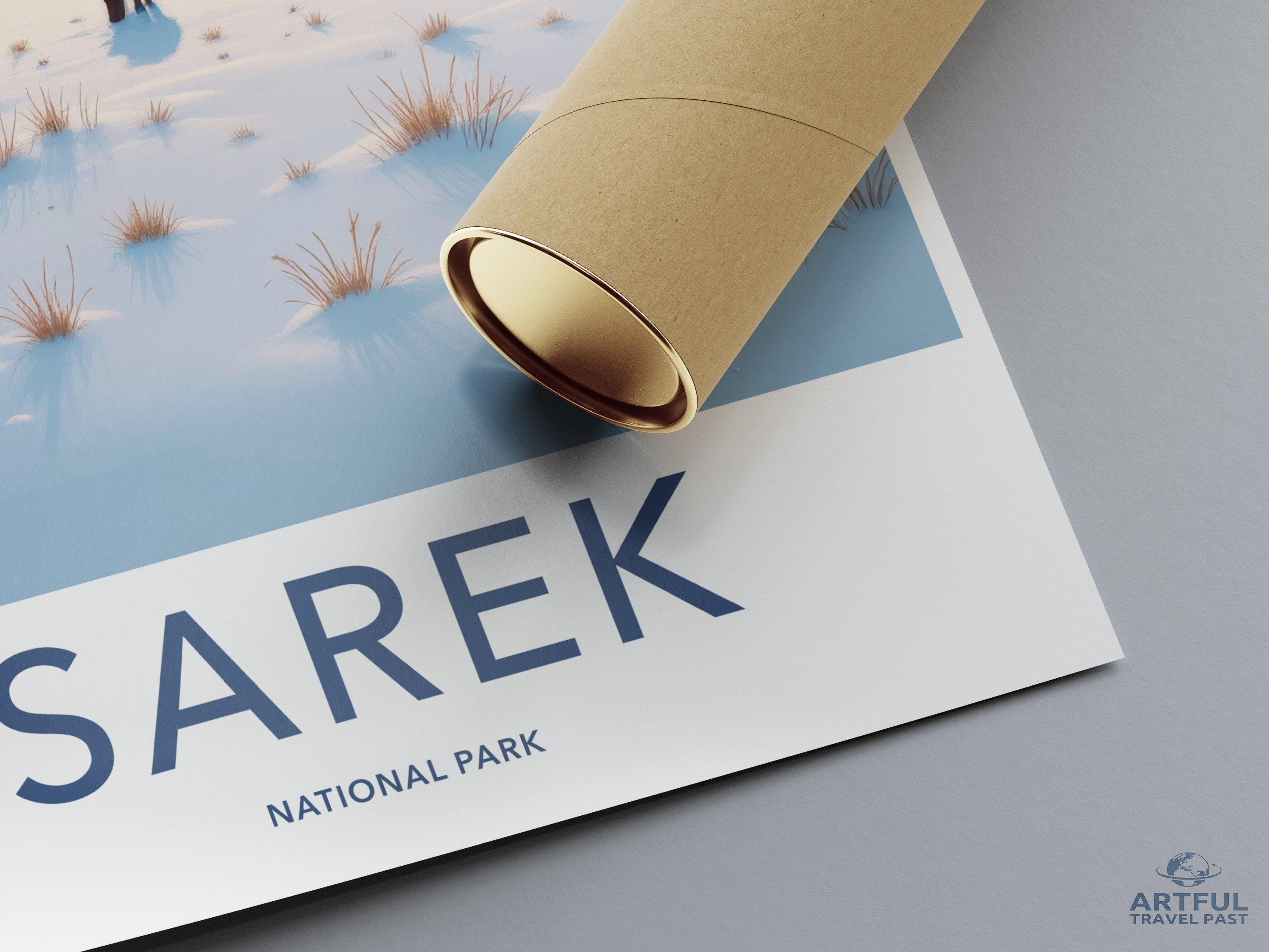 Sarek National Park Poster | Sweden Wall Art