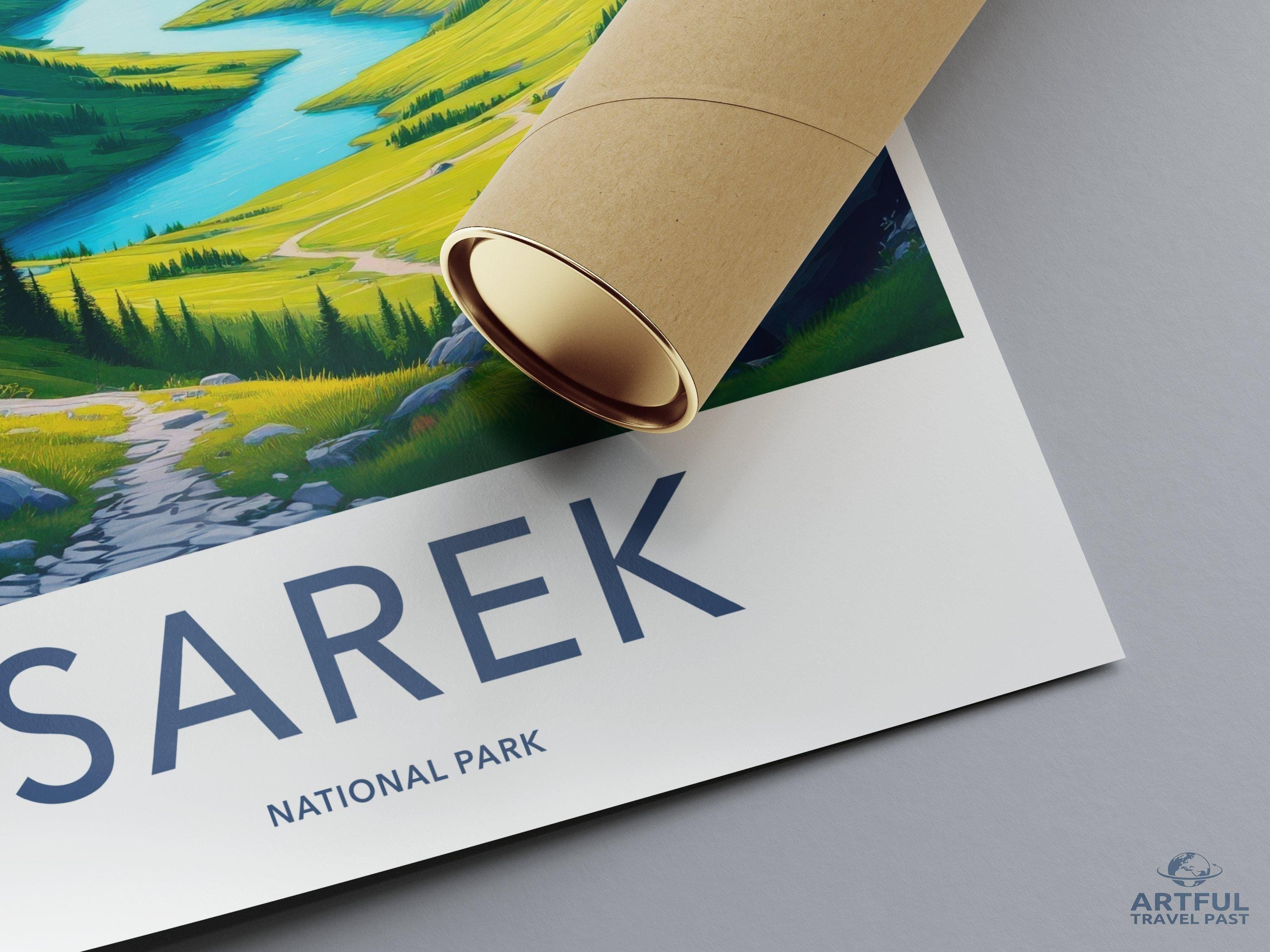 Sarek National Park Poster | Sweden Wall Art