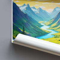Sarek National Park Poster | Sweden Wall Art