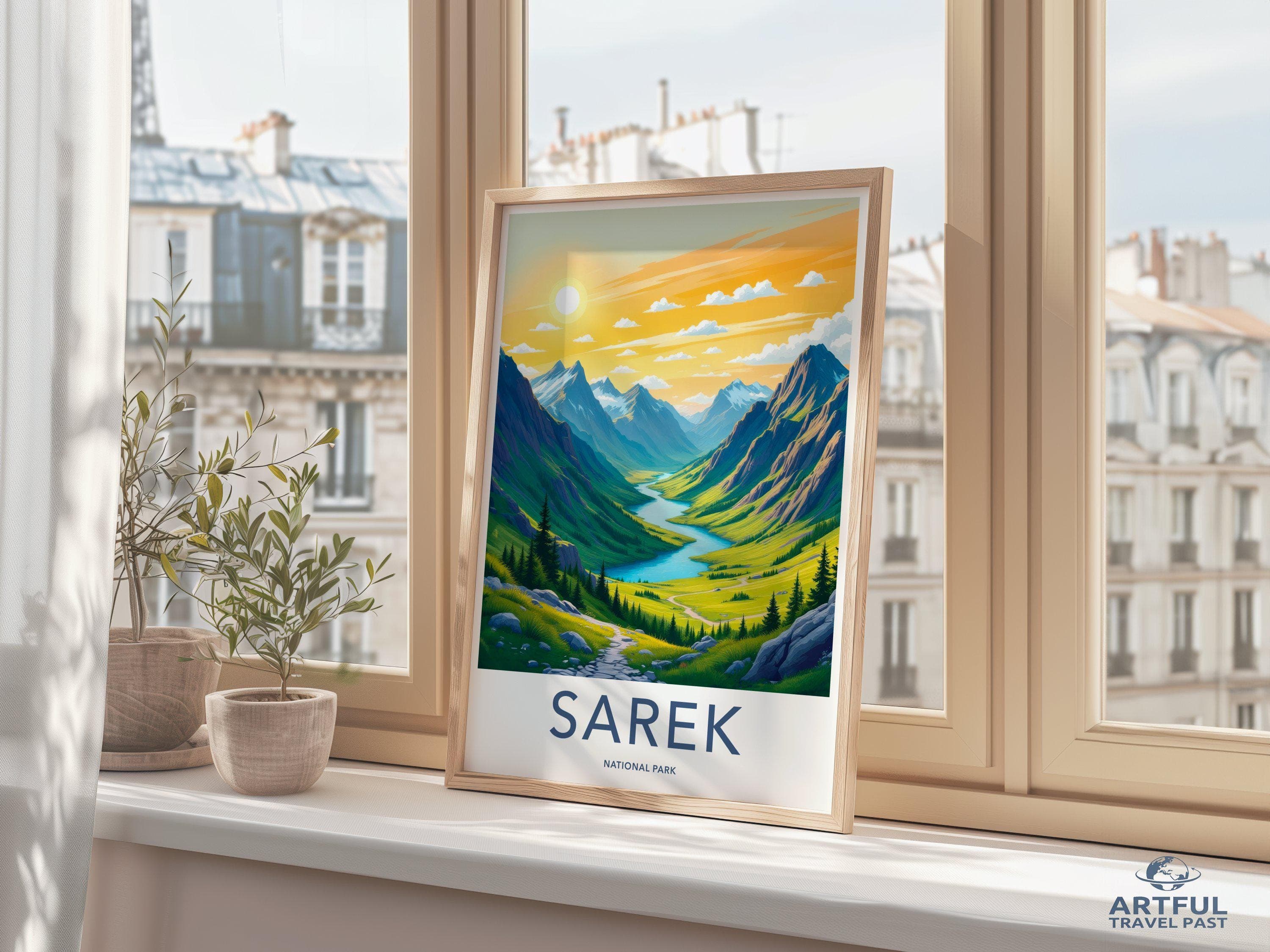 Sarek National Park Poster | Sweden Wall Art