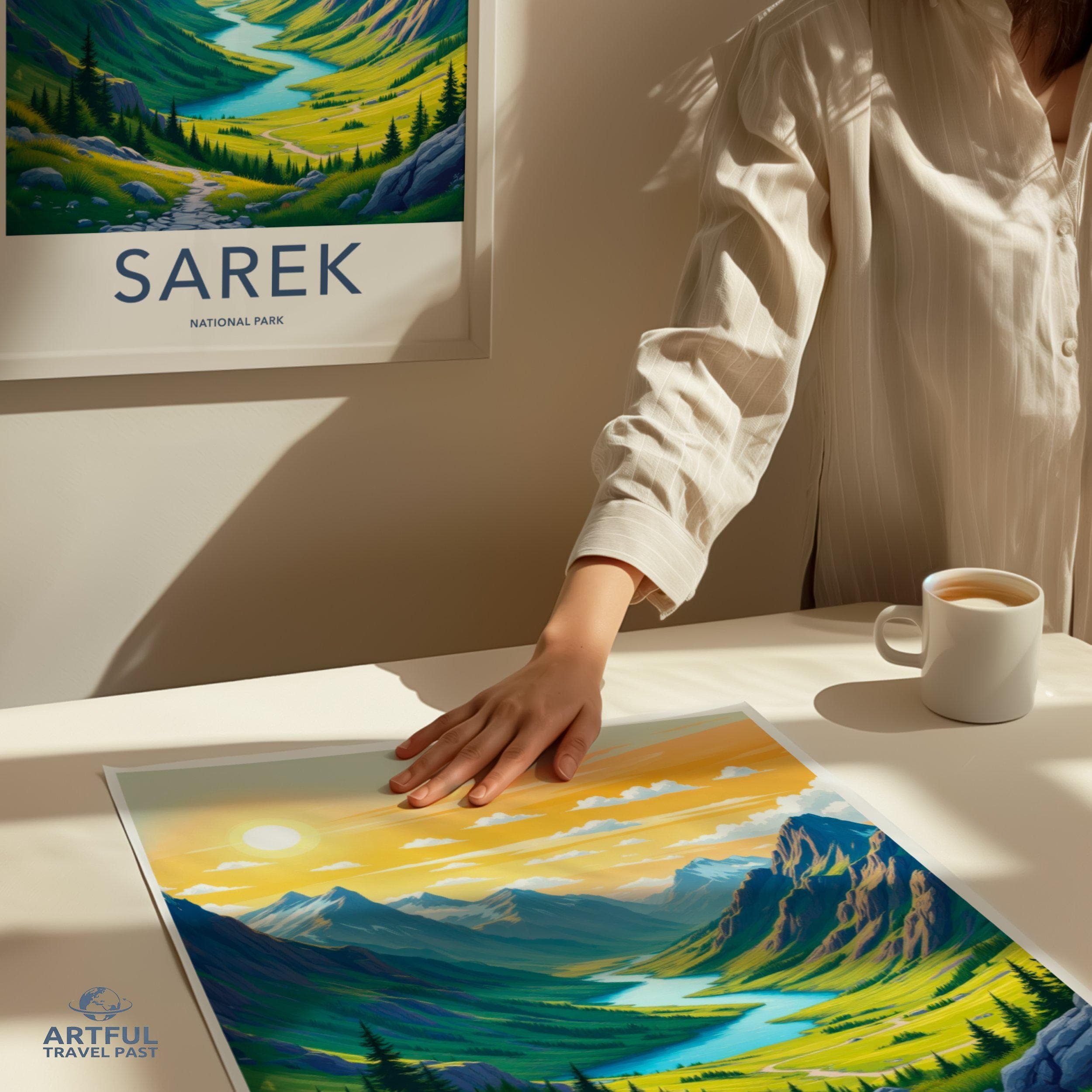 Sarek National Park Poster | Sweden Wall Art