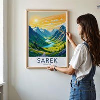 Sarek National Park Poster | Sweden Wall Art