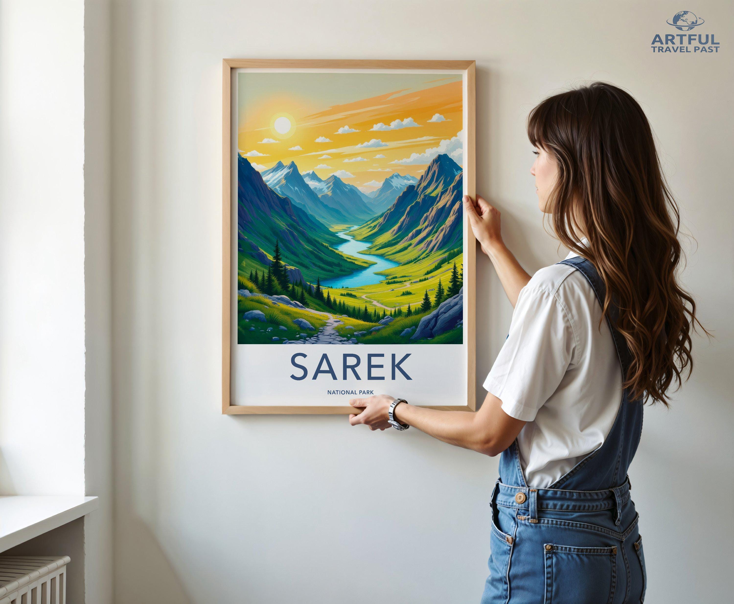 Sarek National Park Poster | Sweden Wall Art